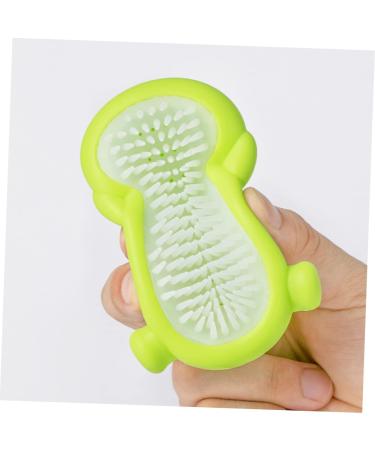 Tovinanna 5-in-1 Silicone Shampoo Brush for Kids | Scalp Massager & Shower Sponge | Gentle Children's Wash Brush - Buy Online on GoSupps.com