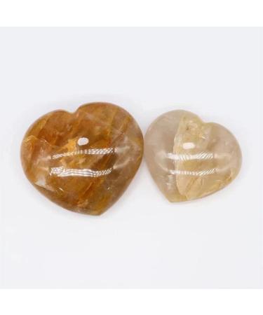 1pc 170g-230g Natural Crystal Folk Crafts Gemstone Heart for Suitable for Home HOMEZHOU (Color : 1pc 170g-200g) - Buy Online on GoSupps.com