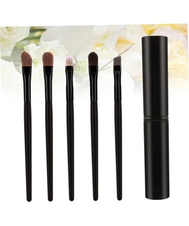 DOITOOL 15 Pcs Horse Hair Eye Shadow Brush Liner Brush for Eyes Eyeshadow Brush Kit Set Makeup Brush Size 1x3pcs Blackx3pcs - Buy Online on GoSupps.com