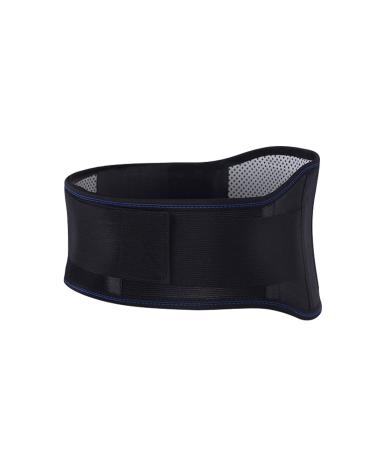 YUECI thermal heating belt/magnetic heating belt for the back back warmer waist protection kidney warmer winter heating belt self -heating kidney belt thermal insulation stomach belt with Velcro fastener xxl black