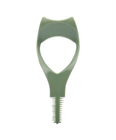 3 in 1 Eyelash Applicator Tool Mascara brush Applicator Mascara wand Mascara Shield and Eyelash Guard Important Makeup Accessories for Women Girls and Ladies Perfect for Daily Use and Parties Green