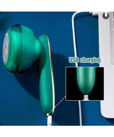 2024 Rechargeable Electric Lint Remover - Best Fabric Shaver for Clothing & Furniture (Green - Buy Online on GoSupps.com
