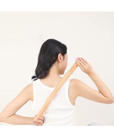 Premium Wooden Gua Sha Massage Tool - Beech Massage Stick for Effective Relief | 52 cm | International Shipping - Buy Online on GoSupps.com