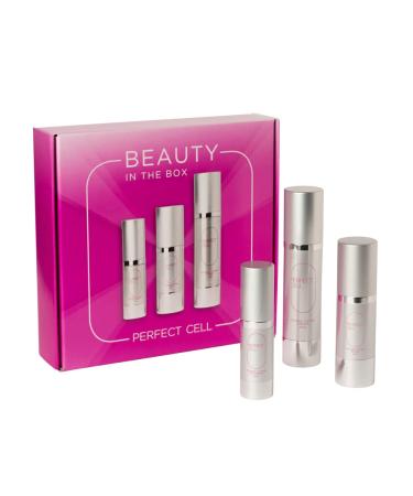 Perfect Cell Beauty Box - comprehensive sustainable anti -aging set has an immediate effect against wrinkles moisturizing facial care including Intense Lifting Cream Serum and Eye Cream