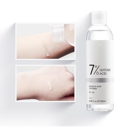 7% Glycolic Acid Toner Refreshing Toner Water Korean Toner to Nourish Sooths Skin - Buy Online on GoSupps.com