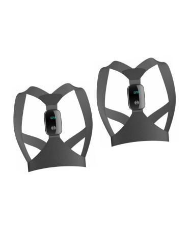 FOMIYES 2 Sets Belt Shoulder Support Belt Useful Hump Posture Sitting Posture Belt Hunchback Shoulder Belt Flexible Hump Belt