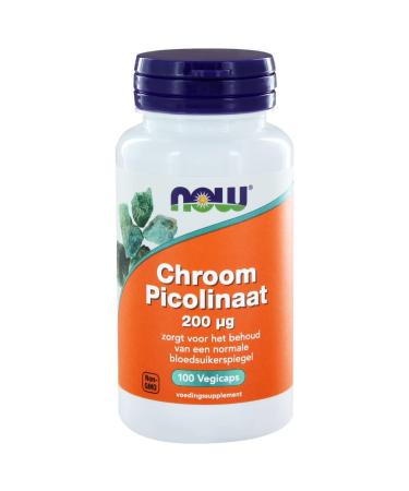 Now Foods Chromium Picolinate 200mcg 100vcap