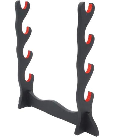 Eforlife Samurai Sword Stand - 4 Layer Velvet Padded Display Holder - Buy Online on GoSupps.com