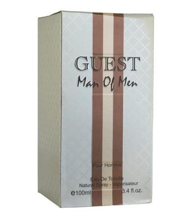 Guest Man Pour Homme Impression EAU Spray 3.4oz Eau de Toilette Amber Woody fragrance for men. - Buy Online on GoSupps.com