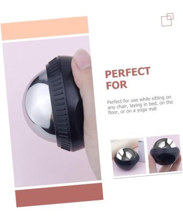 Buy Hapinary Stainless Steel Massage Ball - Portable Muscle Relief Roller for Relaxation & Fitness - Buy Online on GoSupps.com