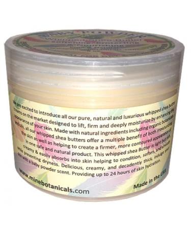 Mine Botanicals Baby Powder Shea Butter - Natural Whipped Moisturizer for Delicate Skin - Buy Online on GoSupps.com