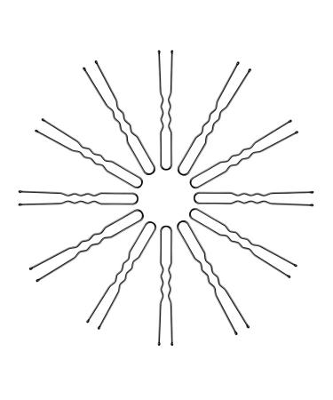 ND U-Shaped Hairpins - 100pcs Blonde Metal Bobby Pins for Women & Girls | Hair Accessories for Salon & Everyday Styling - Buy Online on GoSupps.com