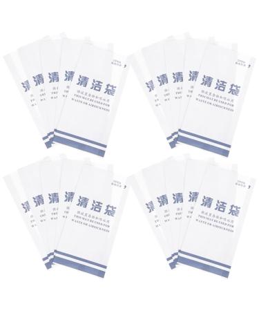 FOMIYES Vomit Bags Disposable 50pcs Emesis Bag Disposable Vomit Bags Aircraft Car Sickness Bag Nausea Bags Travel Trash Bag Cleaning Bags for Travel Motion Sickness Outdoor Barf Bags