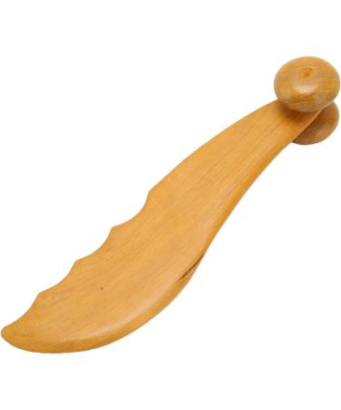 Ververt Touch Body Massage Roller - Wooden Footbow Device for Muscle Relaxation & Pain Relief | Perfect Gift for Family & Friends - Buy Online on GoSupps.com