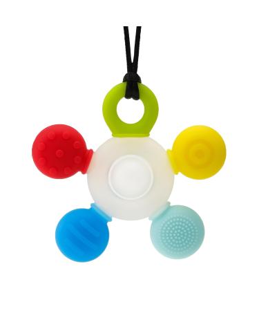 Chewy Necklace for Sensory Kids Seeway Silicone Sensory chew Necklace Oral Motor Aids for Boys Girls Autism Chew Toys for Kids Teens Adults with Anxiety ADHD SPD or Other Sensory Needs