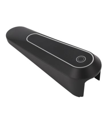 Handheld Nail Lamp Dual 365+405nm Ultraviolet Nail Dryer 2000mAh USB Interface Small Nail Lamp 8W for Gel Nail with Timer Function Ultraviolet Lamp Practical Gift (Black)