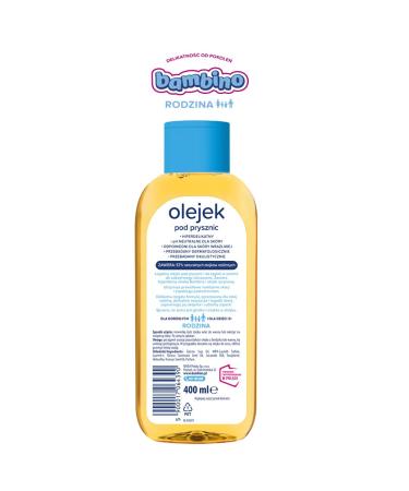 Bambino Rodzina Shower Oil 400 ml | Nourishing & Gentle Bath Care for All Skin Types - International Shipping - Buy Online on GoSupps.com