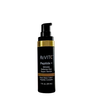 ReVitC Peptide Eye Serum - Wrinkle Defense for Face & Neck | Plant Stem Cells & Peptide Complex - Buy Online on GoSupps.com