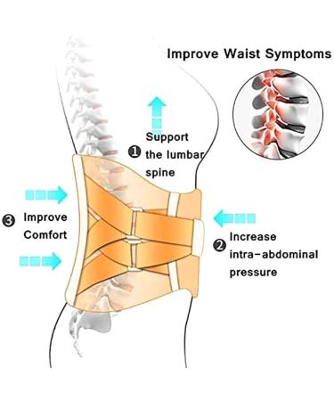 EASSL Decompression Belt - Inflatable Back Support for Lumbar Spine Relief | Herniated Disc Pain Massager - Buy Online on GoSupps.com