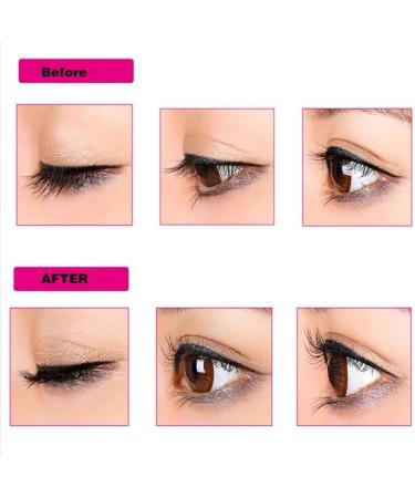 Effortless Lash Curler: Instant Eye-Opening Effect Easy-to-Use Eyelash Curling Tool-Design for Home & Travel(Silver) - Buy Online on GoSupps.com