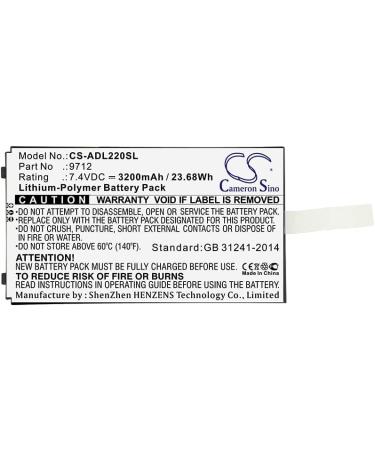 Replacement Battery for Additel ADT 222A ADT 223A ADT 672 - 3200mAh 7.4V - Compatible & International Shipping Available - Buy Online on GoSupps.com