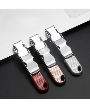 Thin Nail Clipper Portable Stainless Steel Nail Toe Cutter Trimmer Scissor Carbon Steel Manicure Pedicure Tool (Color : 3pc-Mix) - Buy Online on GoSupps.com