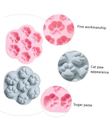 Alipis 2pcs Cat Claw Silicone Mold Cat Claw Cake Molds Jelly Making Tray Gummy Molds Soap Molds - Buy Online on GoSupps.com