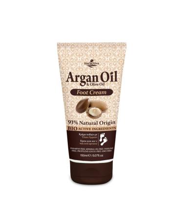 Herbolive argan oil foot cream 150ml