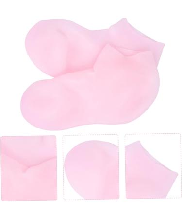 Beavorty 1 Pair Protective Socks Foot moisturizing Socks Ladies Pumps Kitten Heels for Women Dressy moisturising Gel Socks moisturising Foot Socks Silicone Socks Feet Care Anti Dry Sock spa 20X12cm - Buy Online on GoSupps.com