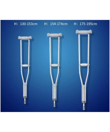 Crutches for Broken Bones Elderly Crutches Double Crutches Underarm Crutches Non-Slip Lightweight Walking Stick Walking Stick for Young People Cane Women (Color : Silver Size : M) Smooth Sailing - Buy Online on GoSupps.com