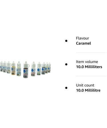 Baking Beauty and Beyond Concentrated Food Flavouring Oil - Dozen of Professional Quality Food Grade Flavouring Oil for Candy Making Baking Cooking Lip Balm and Lip Gloss - Caramel (10ml) - Buy Online on GoSupps.com