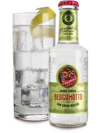 F.Bisleri & C Acqua Tonica Bergamotto pack of 4 x 200 ml