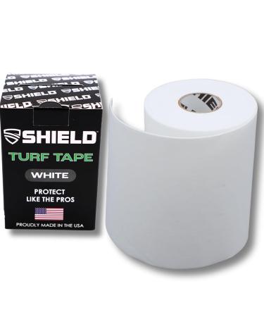 SHIELD Turf Tape Youth | Turf Tape Football Youth - Waterproof USA Made 5 Yards Extra Arm Protection 4-Way Stretch Flexibility White