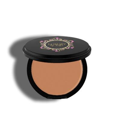 Luxury By Sofia Premium Pressed Bronzer  6 Available Shades  | Natural &Organic Skin Enhancing Ingredients | Hypoallergenic  Highly Pigmented Formula For A Youthful  Sun-Kissed Look (Sun Kissed)