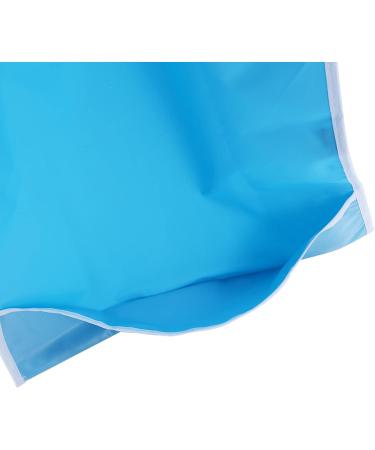 Adult Bibs Waterproof Adult Elder Mealtime Bib Clothes Clothing Protector Dining Aid a Perfect Item for the Adult and the Elder Who Lack Ability to Have Meal Reusable(Sky blue) - Buy Online on GoSupps.com