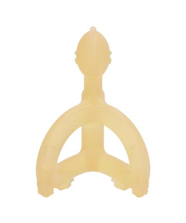 Baby Teething Toys - Reduce Finger Sucking & Pacifier Holder - Easy Grip Silicone Teether for Newborns (Nanosilver) - Buy Online on GoSupps.com