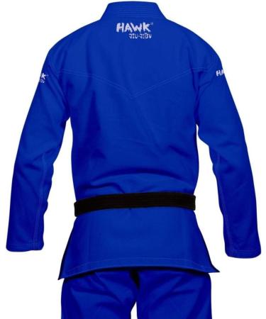 Hawk Sports Brazilian Jiu Jitsu Gi for Men and Women with Jacket  Pants  and White Belt for Martial Arts Training A3 Blue - Buy Online on GoSupps.com