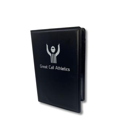 Great Call Athletics | Professional Game Card Holder | Book Style | Football Lacrosse Baseball Referee | Official's Choice!