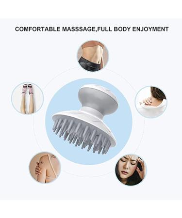 Electrical Scalp Massage Device | Electric Head Massage Brush for Tension Relief & Relaxation - Buy Online on GoSupps.com