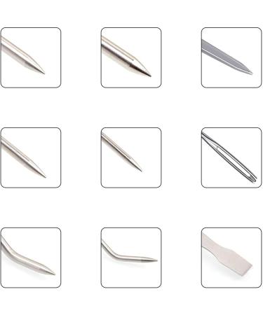 AConnet 9 PCS Stainless Steel Paracord Needles & Smoothing Tool Box - Ideal for 275-550 Cord Weaving and Bracelet Making - Buy Online on GoSupps.com