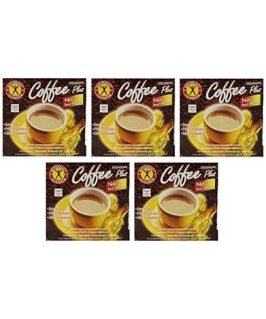 Pack-5 Slimming Weight Loss Diet naturegift Instant Coffee Mix 21 Plus L-carnitine 13.5 G.x10sachets by Naturegift