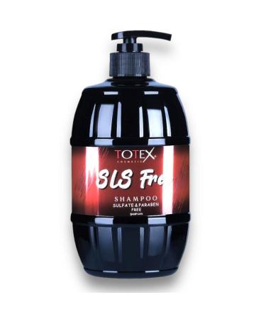 Totex SLS Free Hair Shampoo | Sulfate & Paraben Free | SLS Free Gentle Hydrating Hair Scalp | All Hair Types Women & Men 750ml