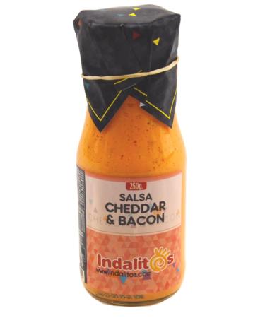 Indalitos - Cheddar and Bacon Sauce - Pack 3 x 250g