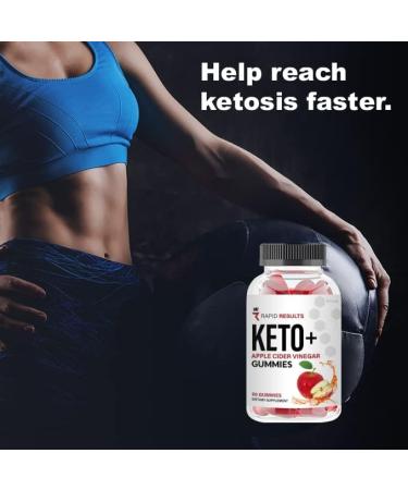 Kivus Rapid Results Keto Gummies - Apple Cider Vinegar Gummies - 60 Count - Buy Online on GoSupps.com