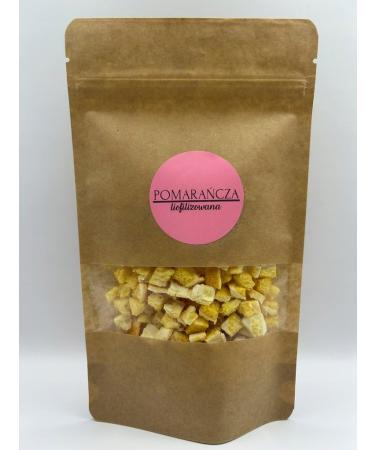 DELIFRUITS.PL LEOPHELIZED ORANGE 500G FREEZED GRAY CRISPY FRUITS WITHOUT lyophilized WITHOUT WITHOUT ADDED SUGAR AND WITHOUT PRESERVATIVES