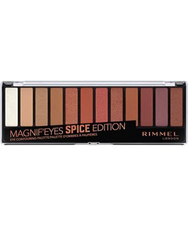 Rimmel Magnif'eyes Eyeshadow Palette  Spice Edition Spice Edition 1 Count (Pack of 1) Palette