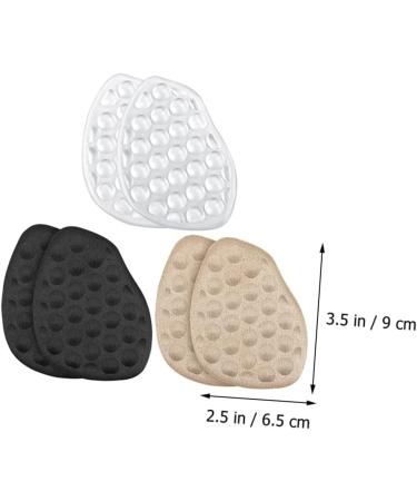 NOLITOY 15 Pairs High Heel Forefoot Pads - Cushions for Plantar Care & Comfort | Soft Metatarsal Inserts - Buy Online on GoSupps.com