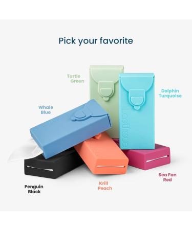 LastTissue Tissue Box - Eco-Friendly Reusable Organic Cotton Tissues (Turquoise) for Sustainable Living - Buy Online on GoSupps.com