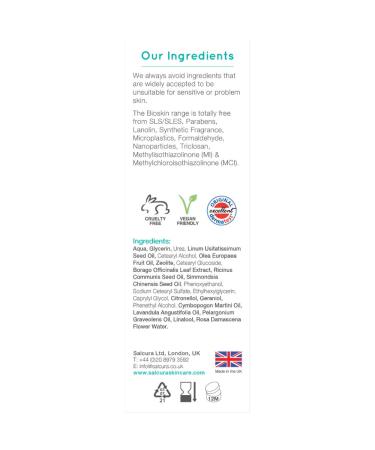 Salcura Bioskin Zeoderm 150ml - Repairing Skin Cream for Eczema & Psoriasis | Fast International Shipping - Buy Online on GoSupps.com