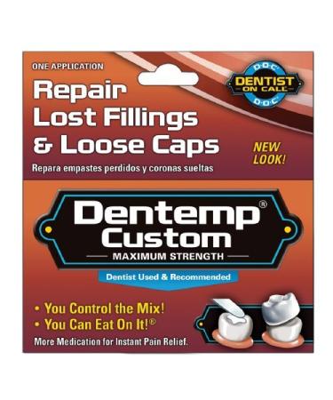 Dentemp Maximum Strength Custom Repair Lost Fillings & Loose Caps - 1 each